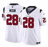 Men & Women & Youth Houston Texans #28 Joe Mixon White 2024 F.U.S.E. Vapor Untouchable Football Stitched Jersey,baseball caps,new era cap wholesale,wholesale hats